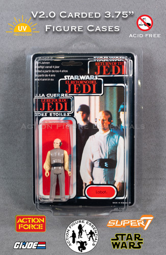 Moc carded figure cases - carded,