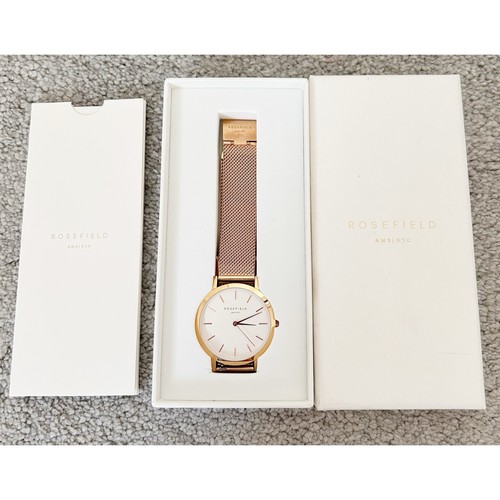 Rosefield rose gold - watch., new