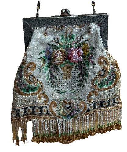 Antique victorian beaded - antique,