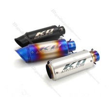 ko lightning Exhaust 51mm Universal Muffler Pipe Motorcycle Dirt Bike Silencers