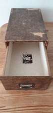 Antique Winel Card Index