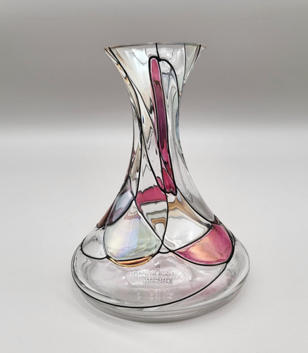 Vase star glass - -, mosaic