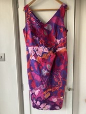 Floral Dress By Coast Size 16