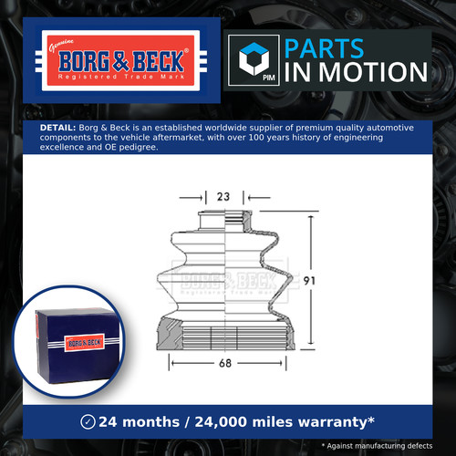 Joint boot fits mitsubishi - joint,