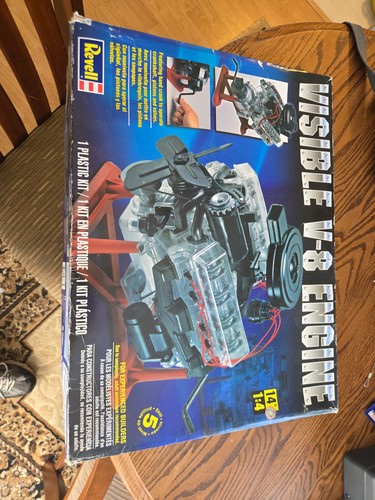 Revell visible engine 1 - visible, v-8