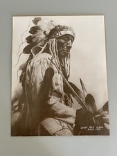 American Indian Chief Red