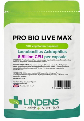 Probiotics live max - probiotics, billion