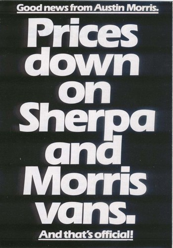 Austin morris leyland sherpa - austin,