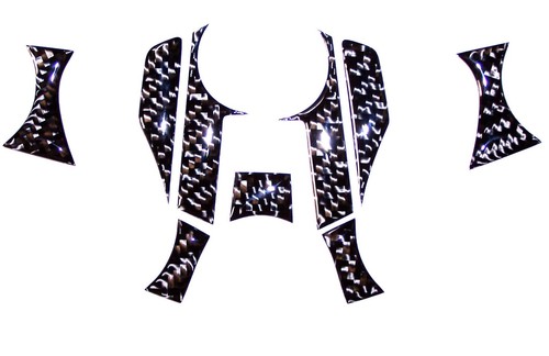 Carbon fiber yoke triple tree - carbon,