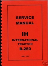 International "B-250" Tractor