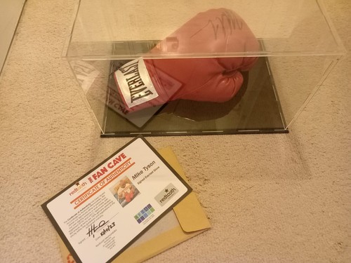 Signed mike tyson - tyson, glove