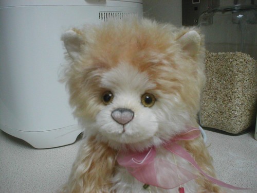 Charlie bears lucky mohair cat - charlie,