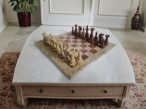 Handmade red marble onyx and - marble/onyx,