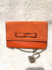 Topshop burnt orange suede - suede, &