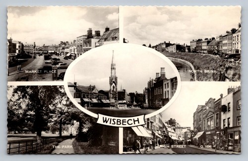 Postcard wisbech multiview - wisbech,
