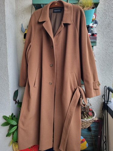 Vintage wool cashmere coat - cashmere,