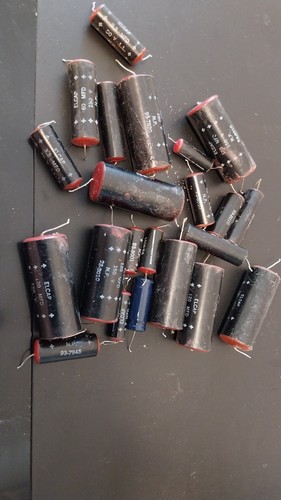 Kef 105 capacitors spares - capacitors,