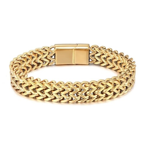 Men stainless steel bracelet - men's,