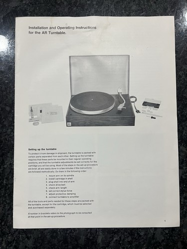 Turntable acoustic - -,