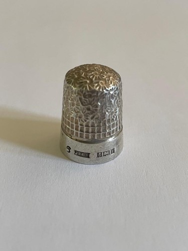 Sterling silver thimble - sterling,