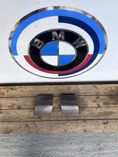 BMW 5 SERIES E28 M535i M TEC FRONT BUMPER TOWING CAP COVER TRIM PAIR