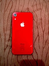 Apple iPhone XR A2105 Smartphone 64GB, iOS, 12MP Camera, Red, Unlocked