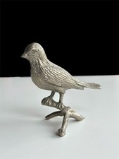 Vintage Metal Bird Figurine on