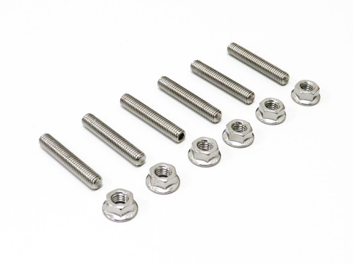 Stainless steel exhaust studs - stainless,
