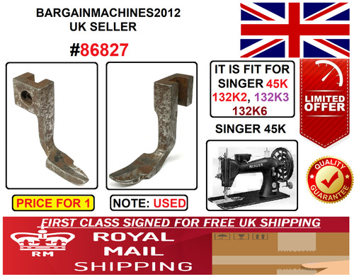 Singer 45k presser - singer, foot