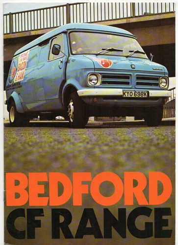 Bedford 1972 uk market - cf, 1972-73