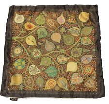 Authentic Vintage Hermes Scarf Throw Pillow Case only 42 cm x 42 cm