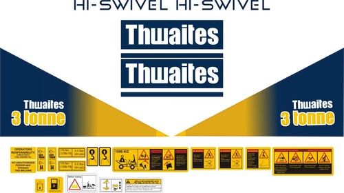 Thwaites tonne dumper - thwaites,
