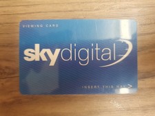 SKY: VIEWING CARD (MEMORABILIA