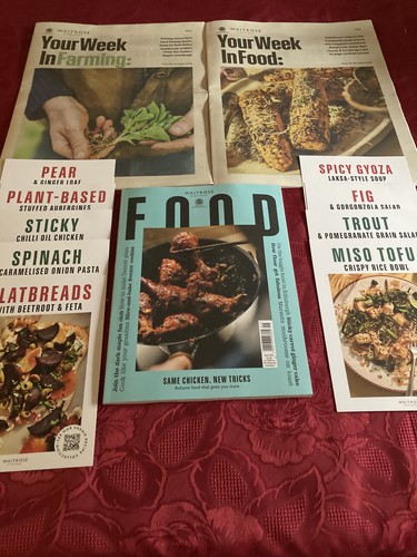 Waitrose food magazine - food,