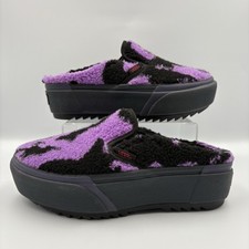 Vans X Ireneisgood Slip-On Mule Platform Trainers Purple & Black UK 3.5, EUR 36