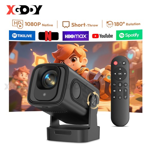 Smart projector hd led - 4k,