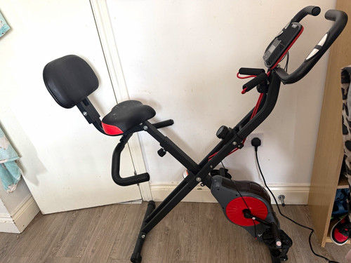 Dynfit upright exercise bike - upright,