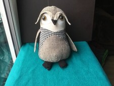 Paoletti Door stop. Owl. All Fabric And  Sand Filled. Excellent Quality.