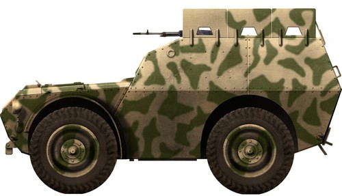 Ww2 italian s 37 painted - 1/72, italian.