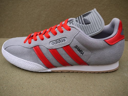 Adidas samba super grey suede - grey,