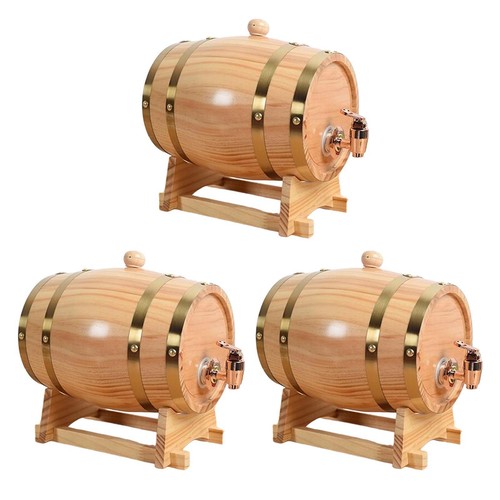 Oak wine barrel with stand - wine,