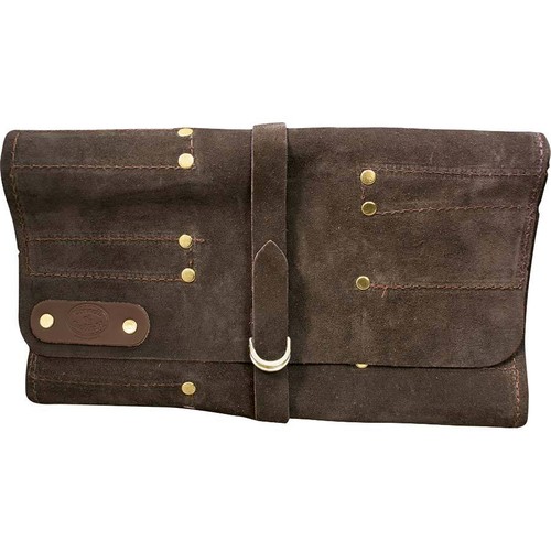 Leather personalised carvers - leather,