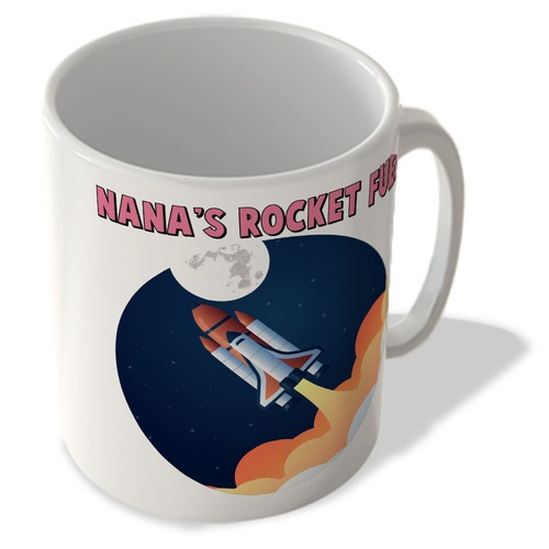 Nana rocket fuel mug - rocket,