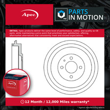 Brake Drum fits VW CADDY Mk2 1.4 Rear 95 to 04 6K9609617 VOLKSWAGEN Apec Quality