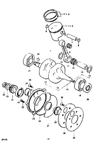 Suzuki genuine ring - o, c