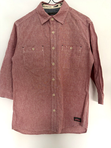 Dickies red chambray work wear - chambray,