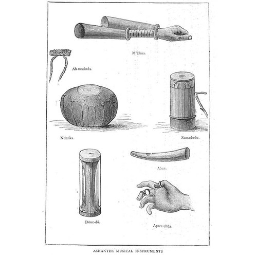 Ashanti musical instruments - musical,