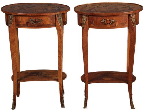 Two antique louis style - antique,