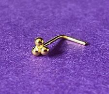 Trinity design nose stud