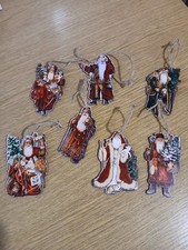 7x Victorian Look Santa Claus